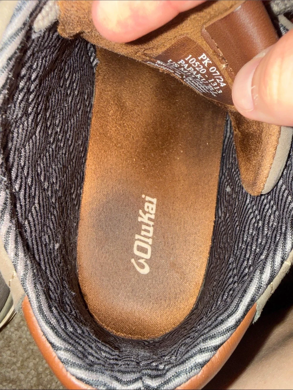 Men's Casual Lace-Up OluKai Papakū ‘Ili